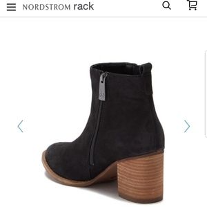 nova waterproof leather zipper bootie